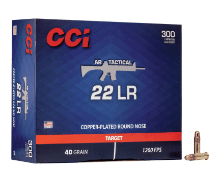 CCI AR Tactical 22LR 40gr 300rd box