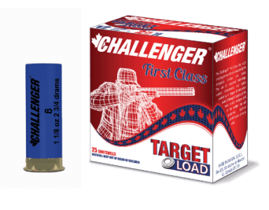 Challenger Target Load 12ga 2-3/4in 1275fps #8