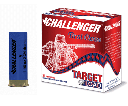 Challenger Target Load 12ga 2-3/4in 1275fps #8