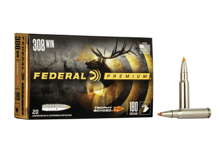 Federal Premium 308Win 180gr Trophy Bonded Tip