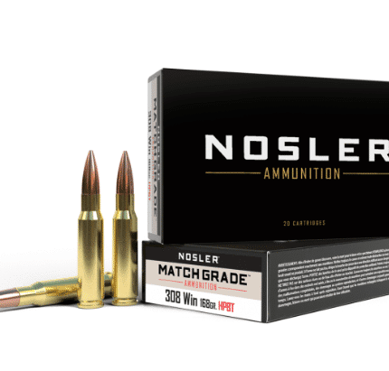 Nosler Match Grade 308 Win 168gr CC 