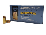 PPU Pistol Ammo 9mm Makarov FMJ 93gr