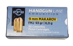 PPU Pistol Ammo 9mm Makarov FMJ 93gr - Image 2