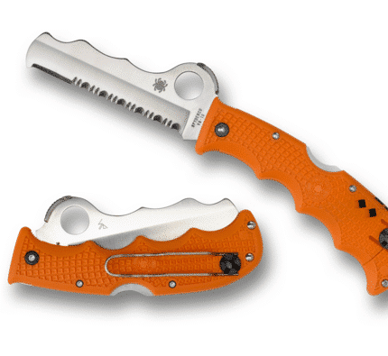 Spyderco Assist Orange Combo edge