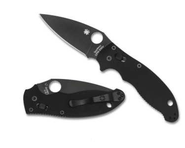 Spyderco Manix 2 BLK G10 BLK Blade