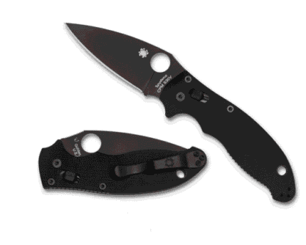 Spyderco Manix 2 BLK G10 BLK Blade