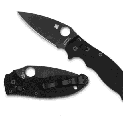 Spyderco Manix 2 BLK G10 BLK Blade