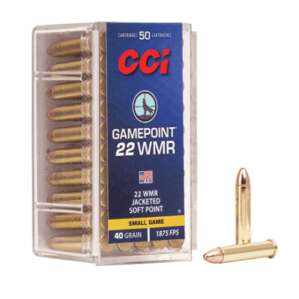 CCI Gamepoint 22 WMR 40gr JSP