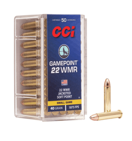 CCI Gamepoint 22 WMR 40gr JSP