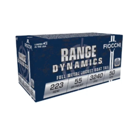 Fiocchi RD 223 Rem 55gr FMJ-BT