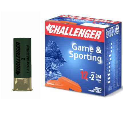 Challenger Magnum 12ga 2-3/4in #2
