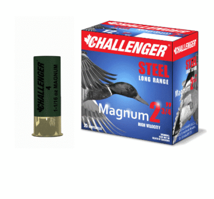 Challenger Steel Mag 12ga 2-3/4in #4