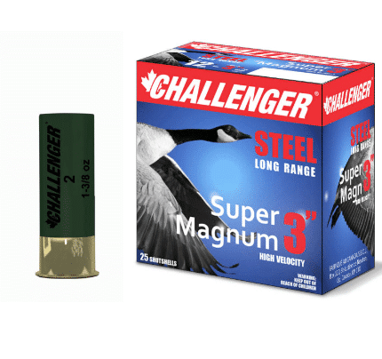Challenger Steel Super Mag 12ga 3in #2