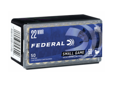 Federal Small Game 22WMR 50gr JHP