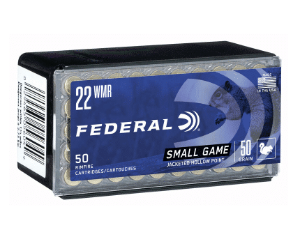 Federal Small Game 22WMR 50gr JHP