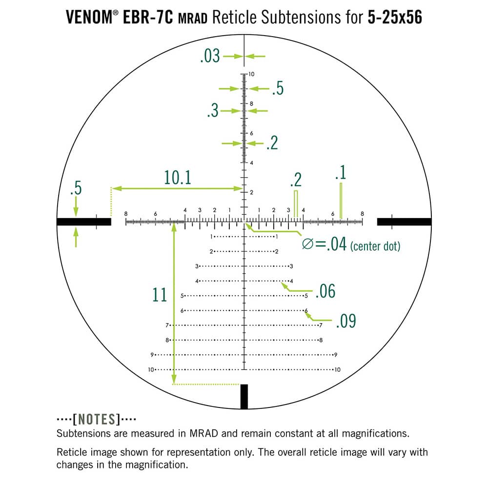 Vortex Venom 5-25x56 FFP EBR-7C - VICTORY RIDGE SPORTS