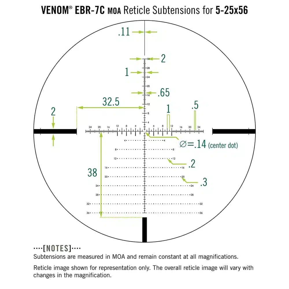 Vortex Venom 5-25x56 FFP EBR-7C - VICTORY RIDGE SPORTS