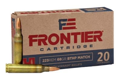 Hornady Frontier 223 Rem 68gr BTHP