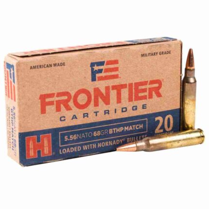 Hornady Frontier 5.56 NATO 68gr BTHP