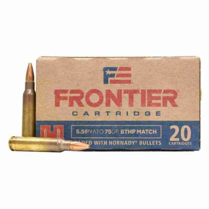 Hornady Frontier 5.56 NATO 75gr BTHP