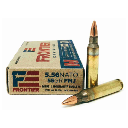Hornady Frontier 5.56 NATO 55gr FMJ