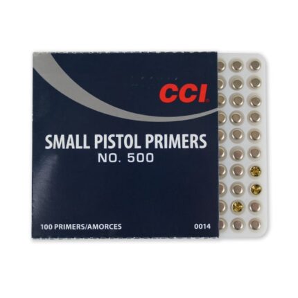 CCI Small Pistol Primers Std No.500