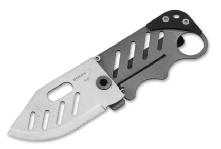 Boker Plus Credit Card Knife Clampack - Silver