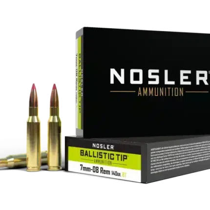 Nosler Ballistic Tip 7mm-08 Rem 140gr BT 20rd Box