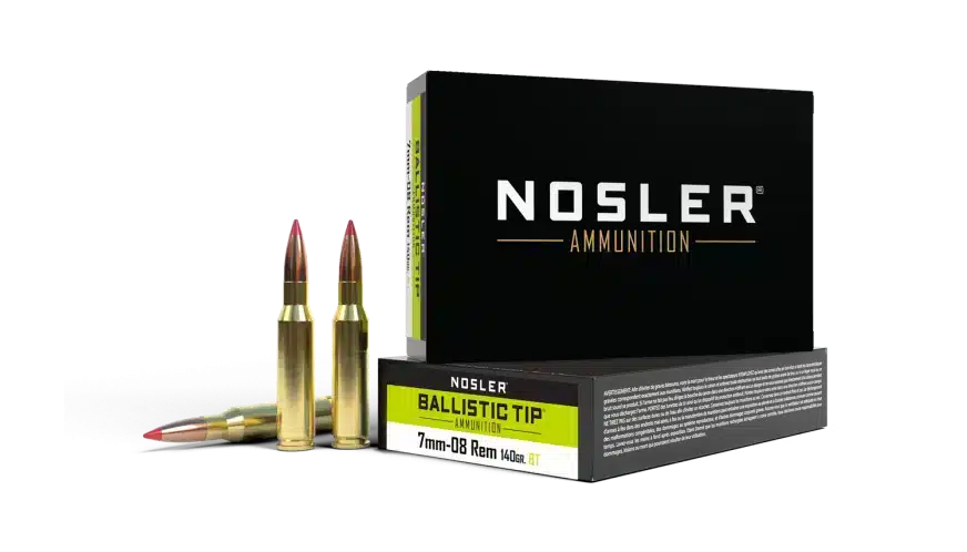 Nosler Ballistic Tip 7mm-08 Rem 140gr BT 20rd Box Nosler Ballistic Tip 7mm-08 Rem 140gr BT 20rd Box