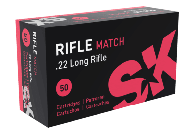 SK Rifle Match 22LR 40gr LRN