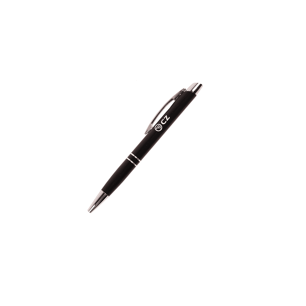 pen cz logo black CZ Black Pen Logo