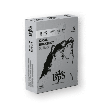 BPS 12ga 2-3/4in #00 Buckshot Shotshell