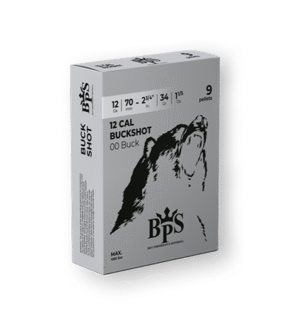 BPS 12ga 2-3/4in #00 Buckshot Shotshell