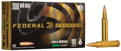 Federal Gold Medal 300 Win Mag 190gr