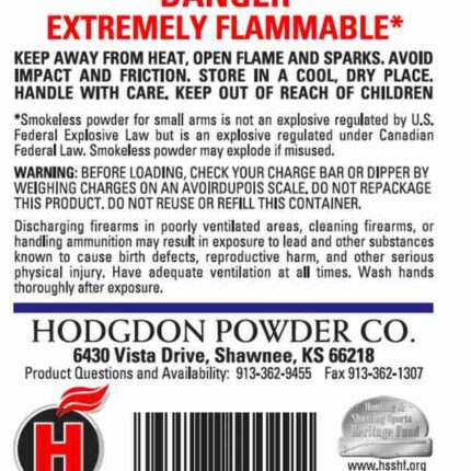 Hodgdon Titegroup Pistol Powder