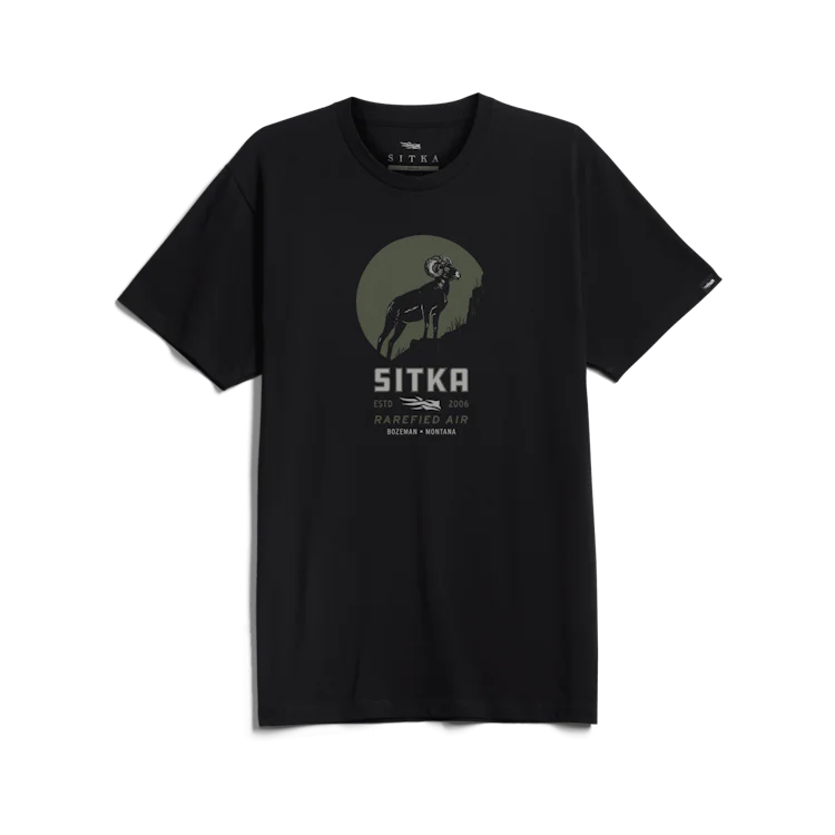 black Sitka Rarified Air Tee Black