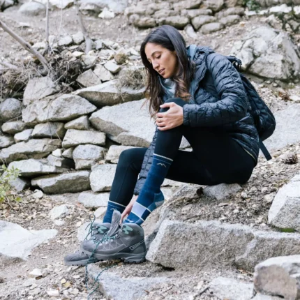 Darn Tough Hiker Boot Sock Eclipse Womens