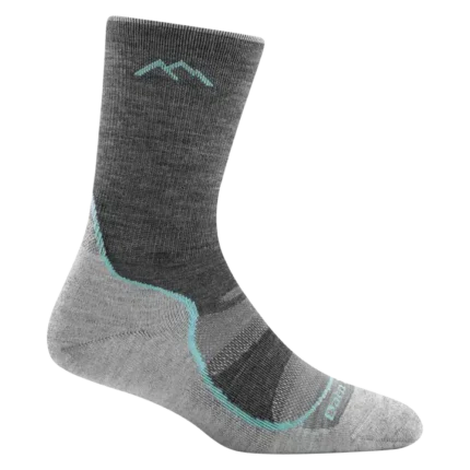 Darn Tough Light Hiker Micro Crew Slate Womens