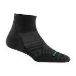 Darn Tough Run 1/4 Ultra Lightweight Black Womens