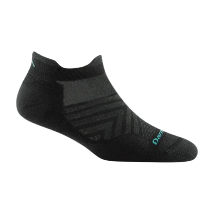 Darn Tough Run No Show Tab Ultra Light Black Womens