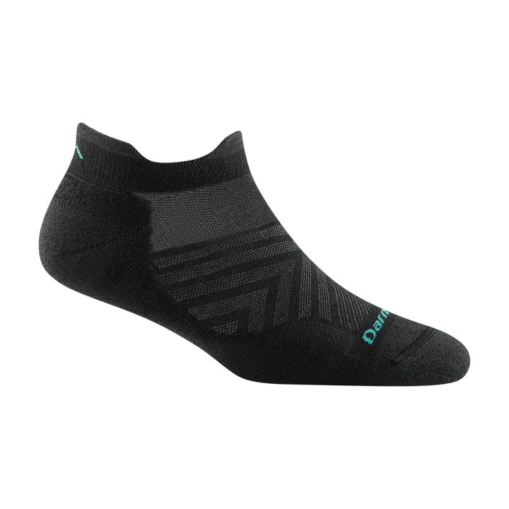 Darn Tough Run No Show Tab Ultra Light Black Womens - 1 Darn Tough Run No Show Tab Ultra Light Black Womens