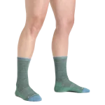 Darn Tough Solid Basic Crew Seafoam Womens