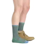 Darn Tough Solid Basic Crew Seafoam Womens