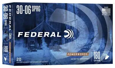 Federal Power-Shok 30-06 Sprg 180gr SP — Victory Ridge Sports