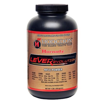 Hodgdon Leverevolution Smokeless Rifle Powder 1LB