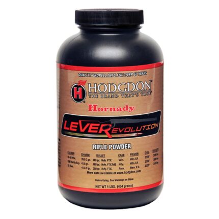 Hodgdon Leverevolution Smokeless Rifle Powder 1LB