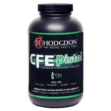 Hodgdon PST1 CFE Pistol Smokeless Powder 1Lb Can