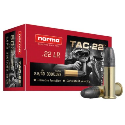 Norma Tac 22LR 40gr LRN