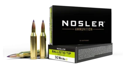 Nosler Ballistic Tip 243 Win 90gr BT