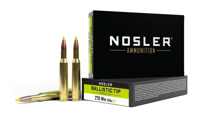 Nosler Ballistic Tip 270 Win 130gr BT -1 Nosler Ballistic Tip 270 Win 130gr BT